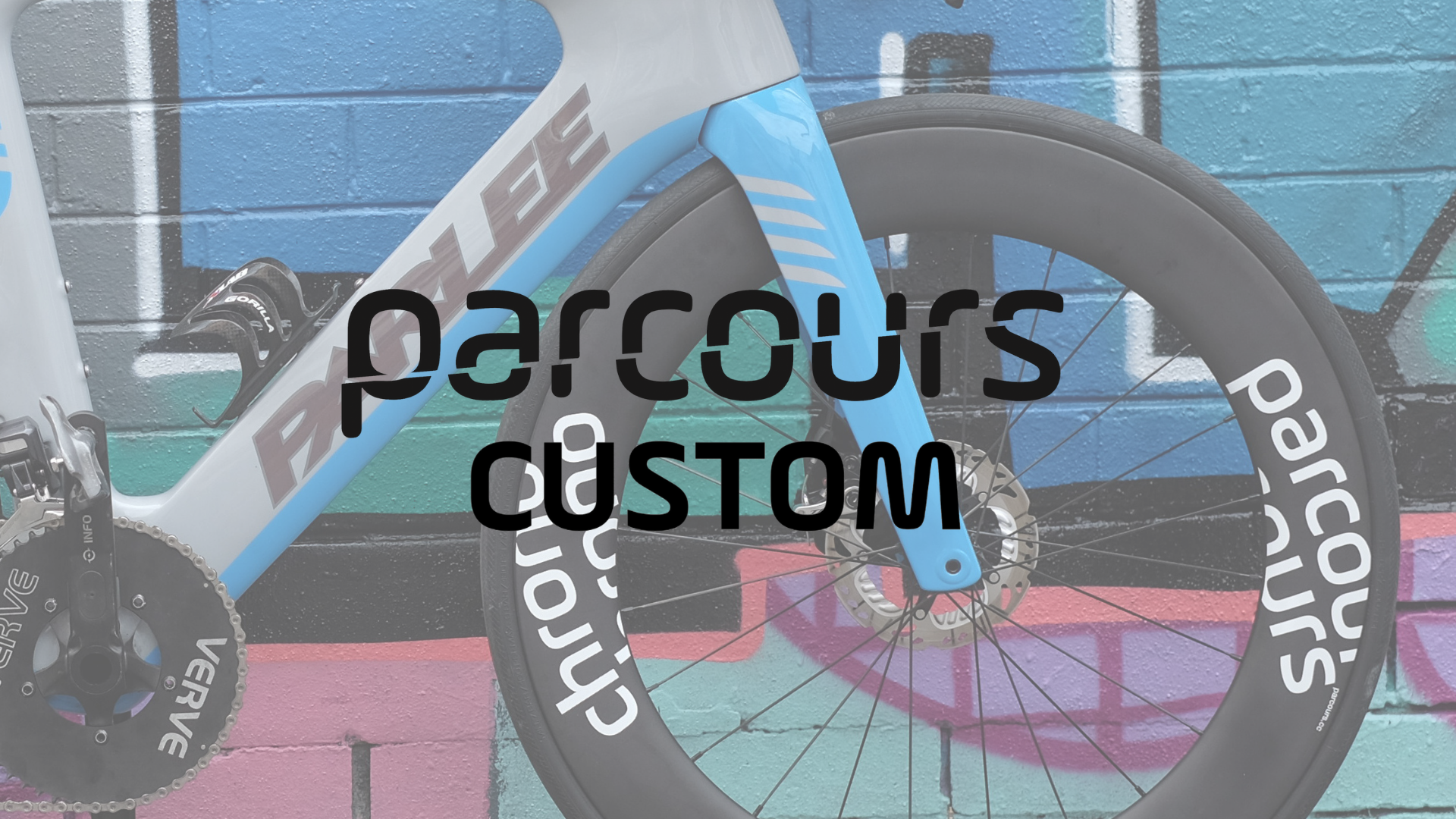 Personalise your wheelset with our custom options